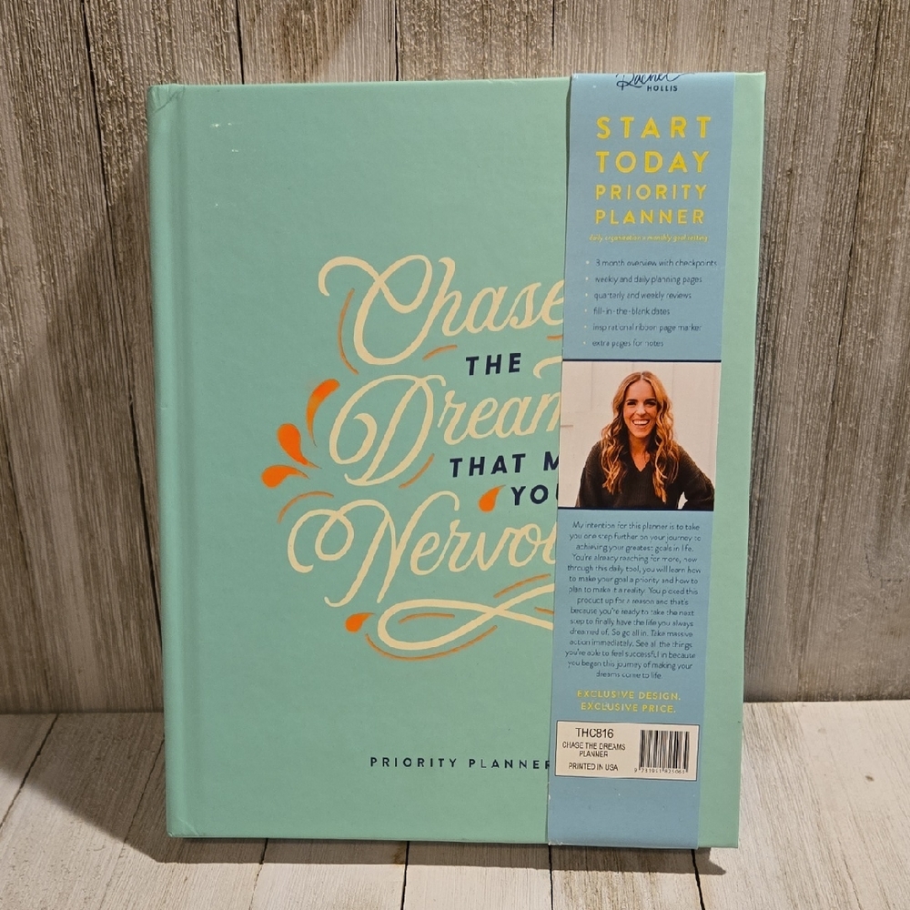 Priority Planner by Rachel Hollis - Mint Green